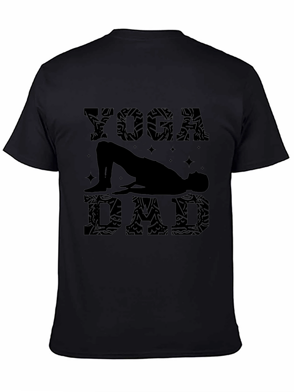 Yoga Dad Black T-Shirt