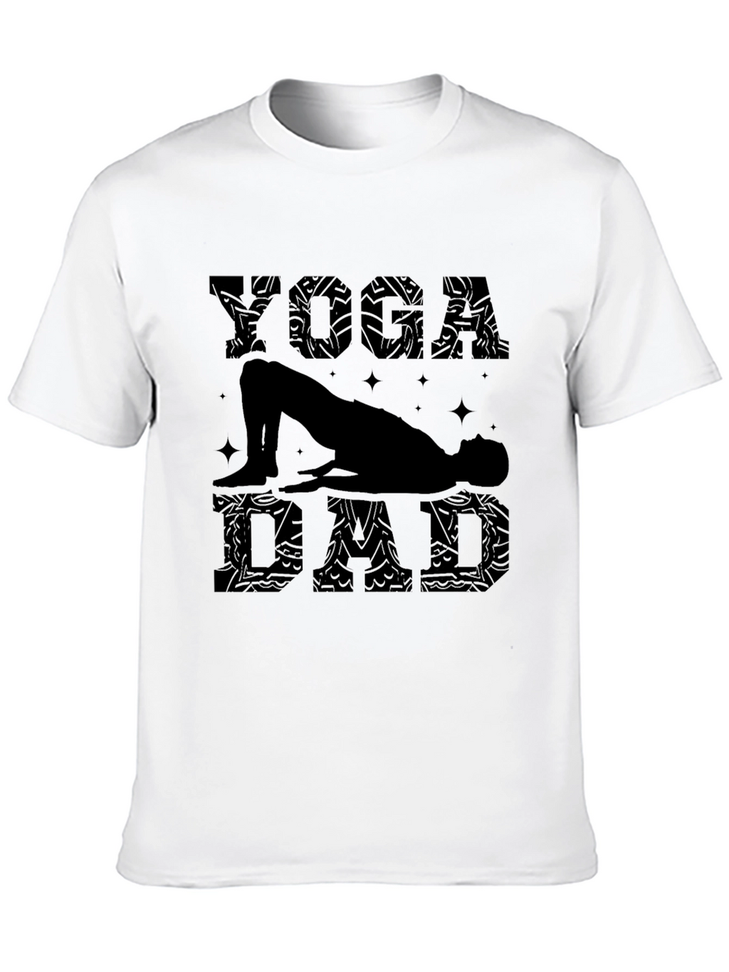 Yoga Dad Black T-Shirt