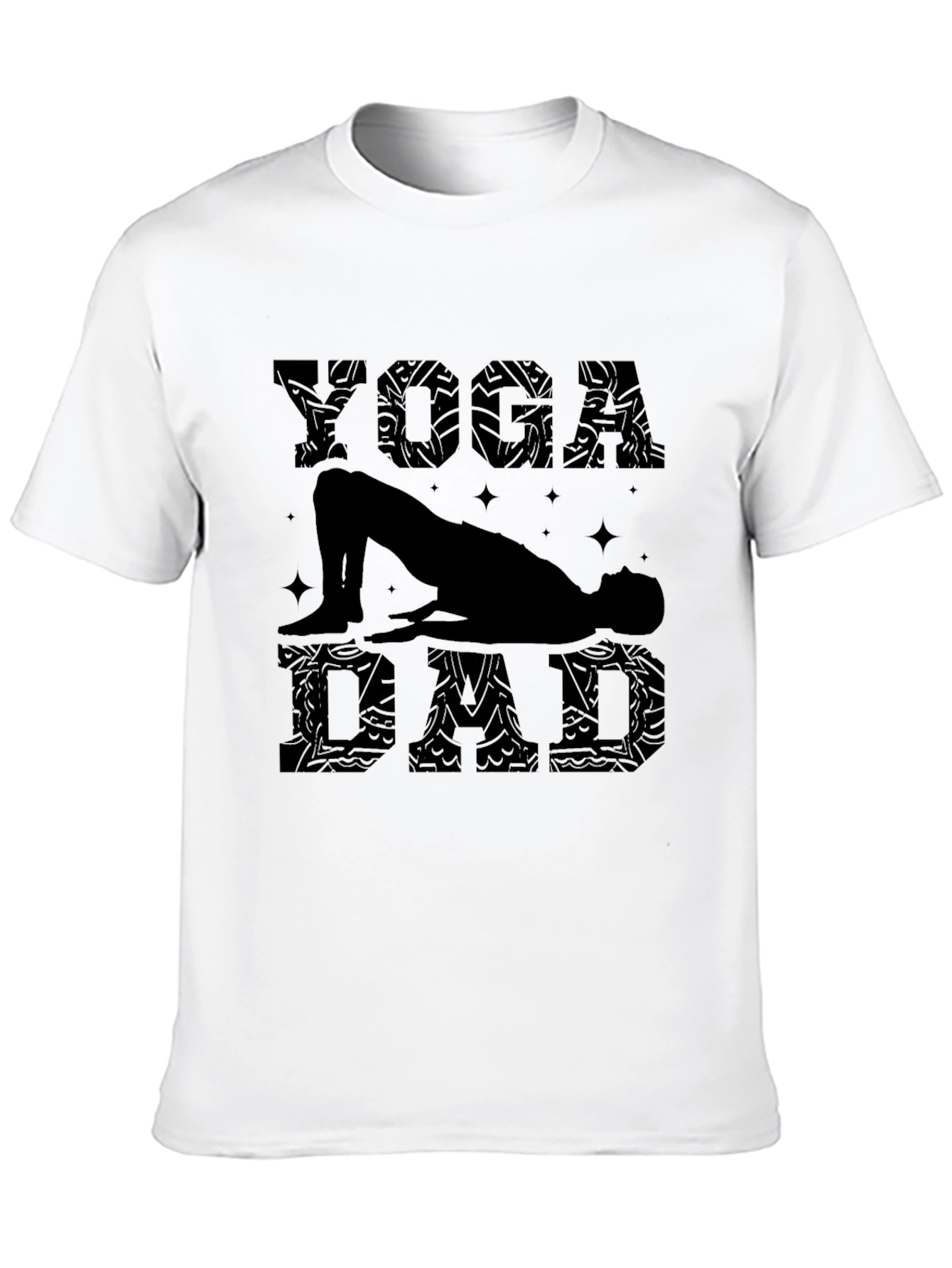 Yoga Dad Black T-Shirt