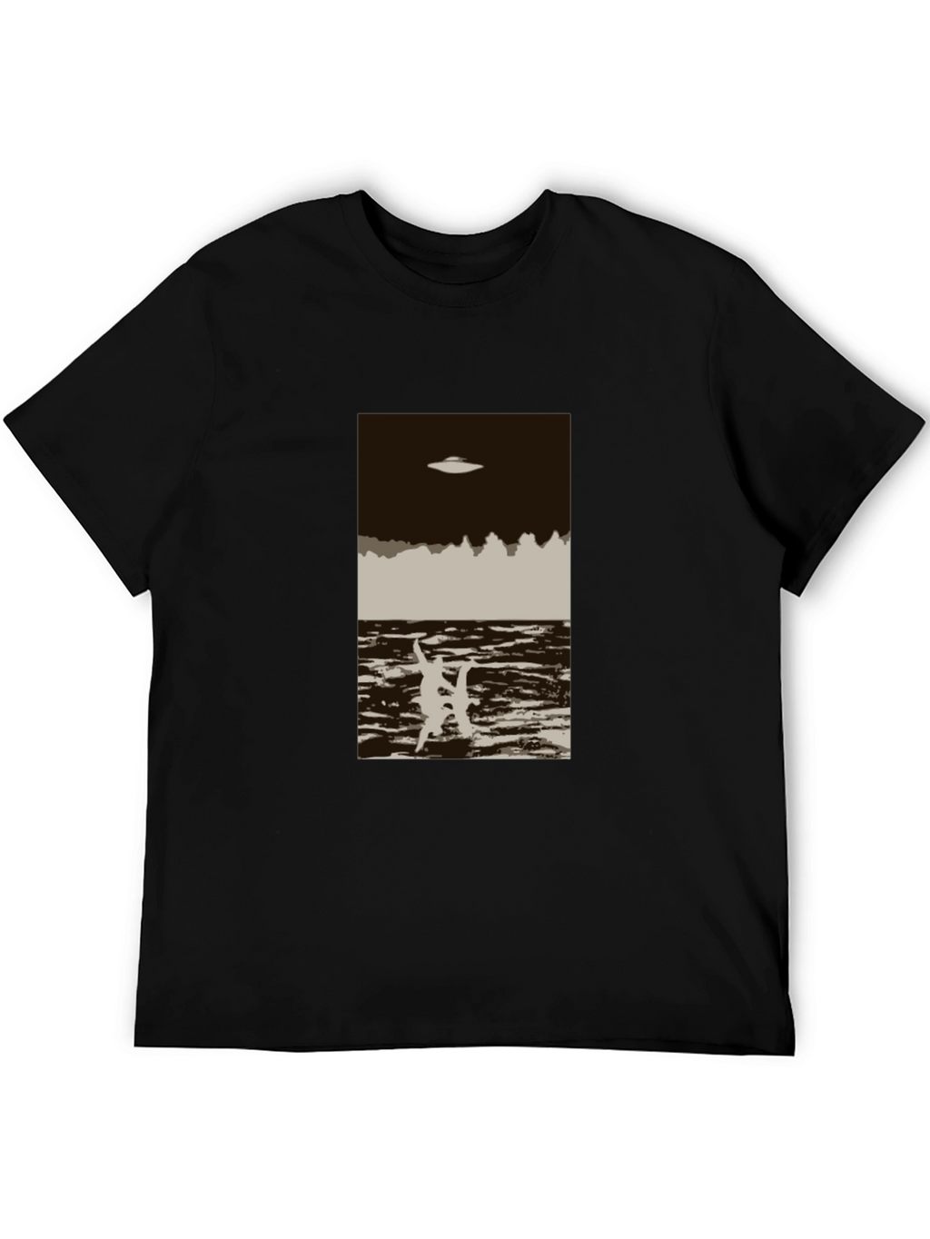 UFO Abduction T-Shirt: Retro Alien Graphic Tee