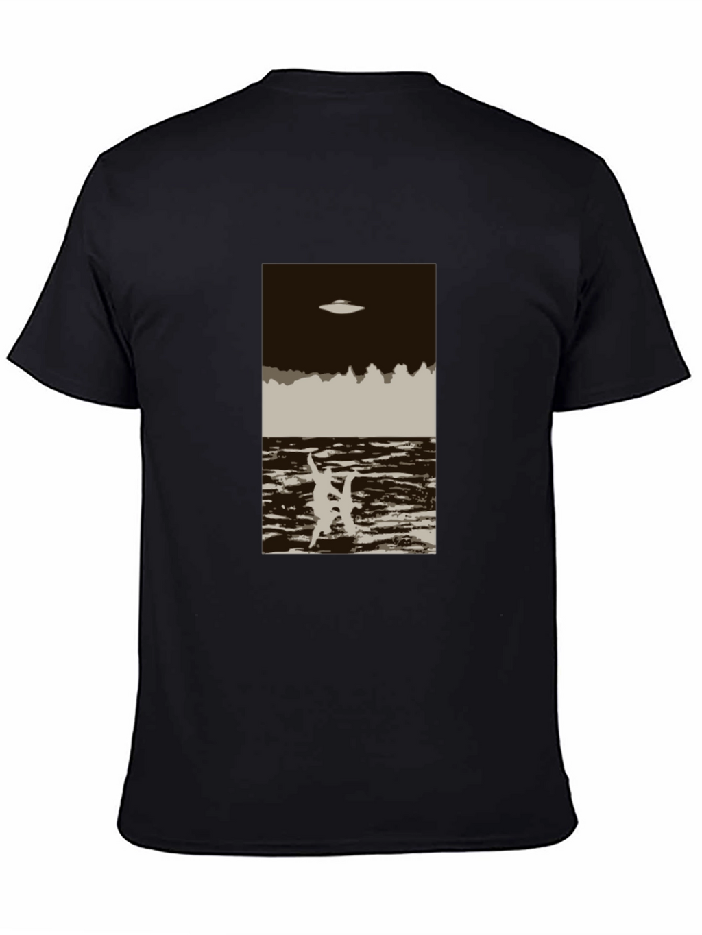 UFO Abduction T-Shirt: Retro Alien Graphic Tee
