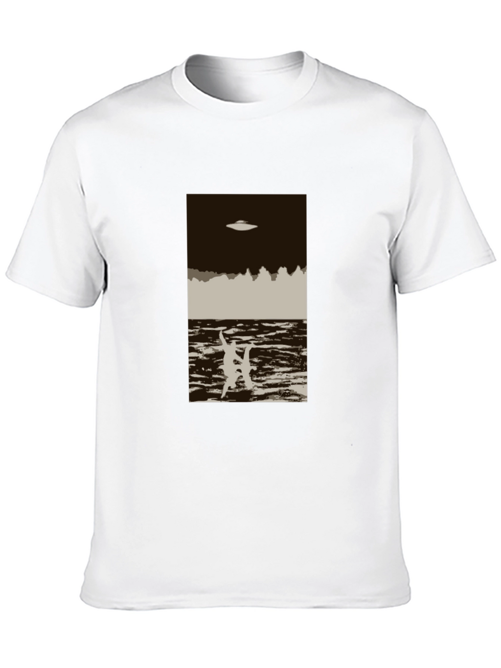 UFO Abduction T-Shirt: Retro Alien Graphic Tee
