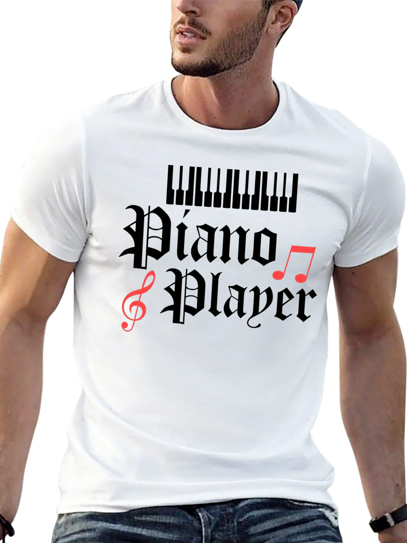 Piano Player T-Shirt - Musician Gift Tee