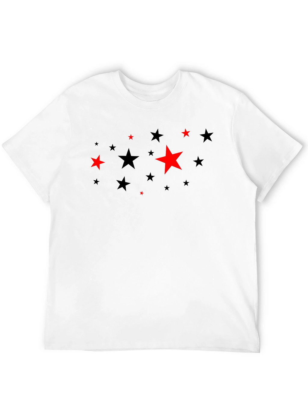 Starry Night Black Tee - Unique Graphic Print