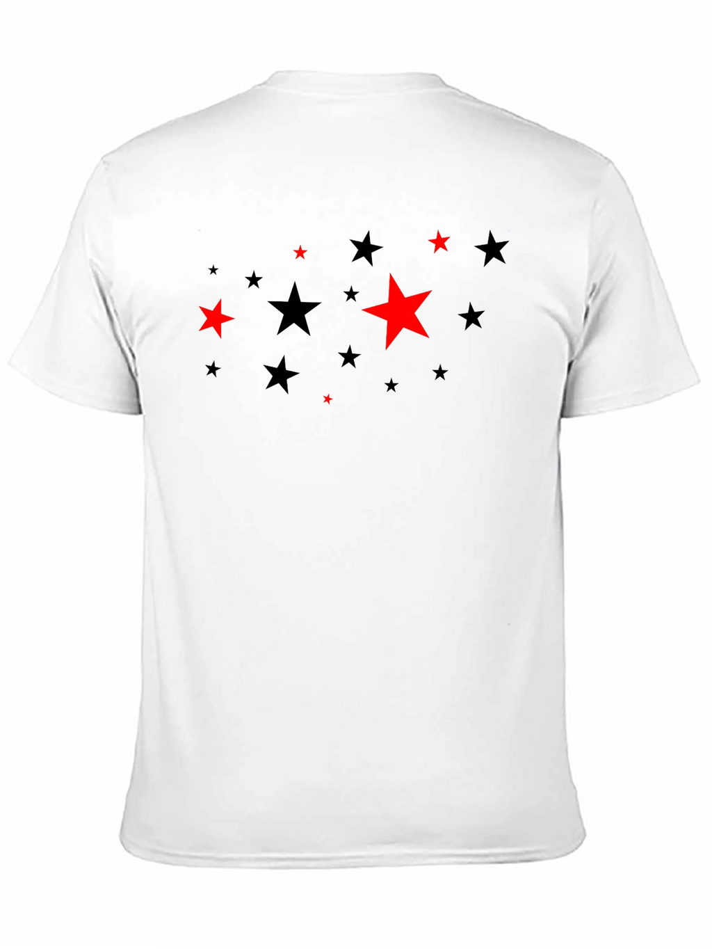 Starry Night Black Tee - Unique Graphic Print