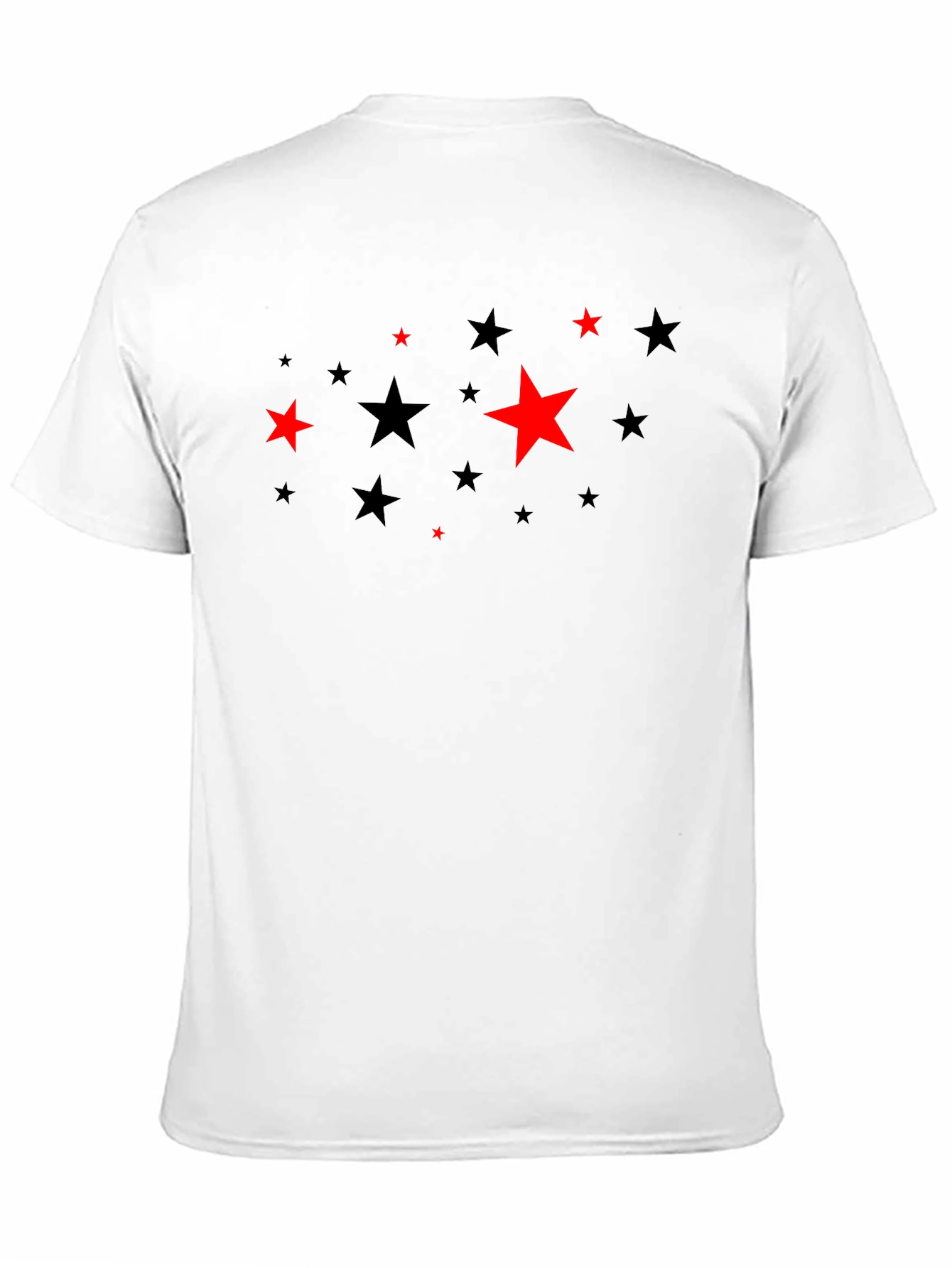 Starry Night Black Tee - Unique Graphic Print