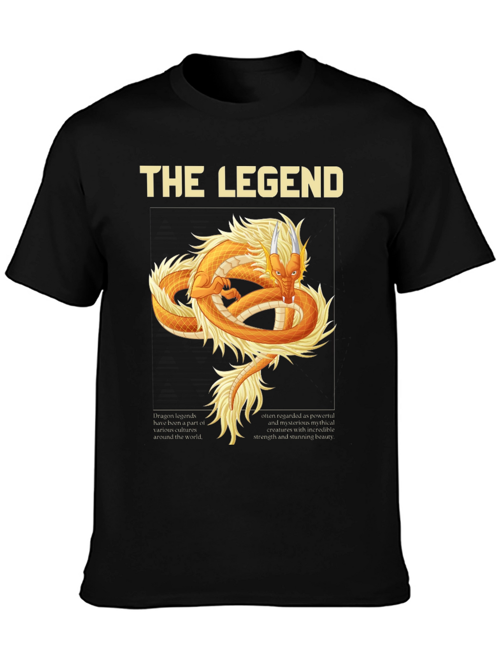 The Legend Dragon Graphic T-Shirt