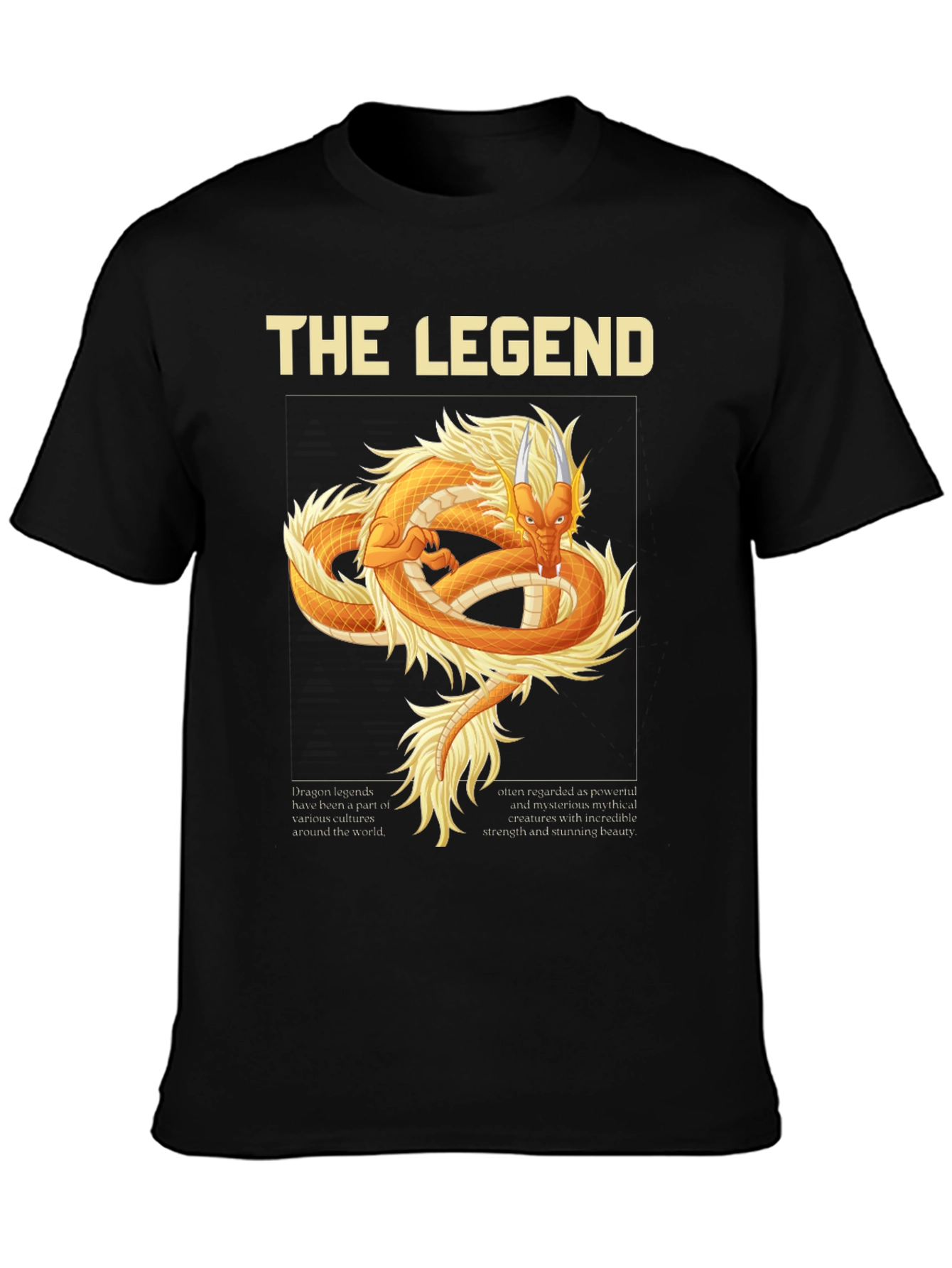 The Legend Dragon Graphic T-Shirt