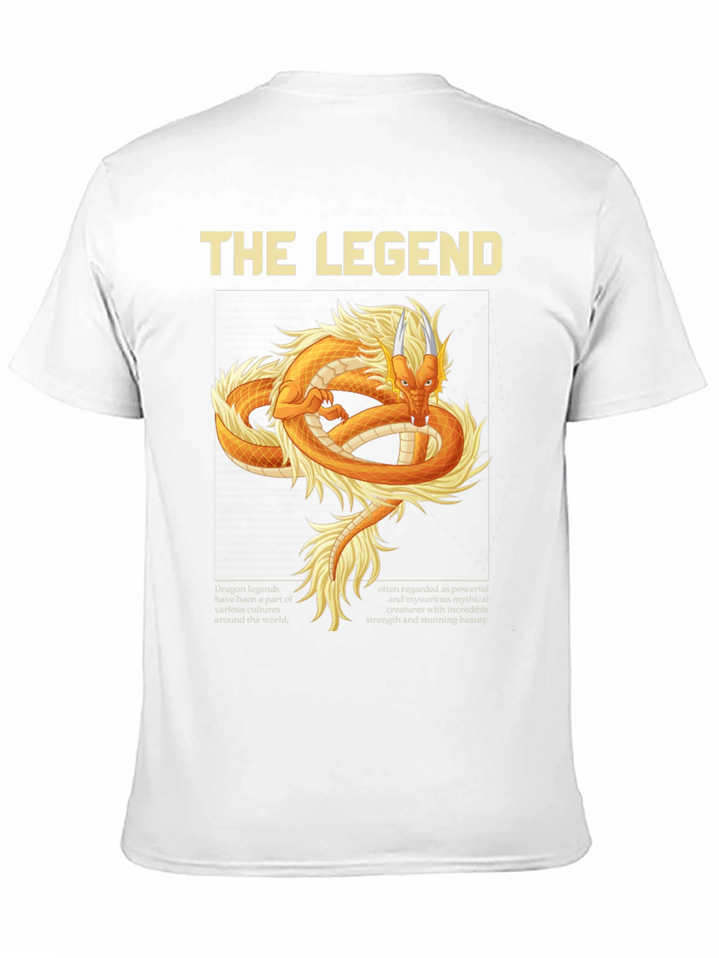 The Legend Dragon Graphic T-Shirt