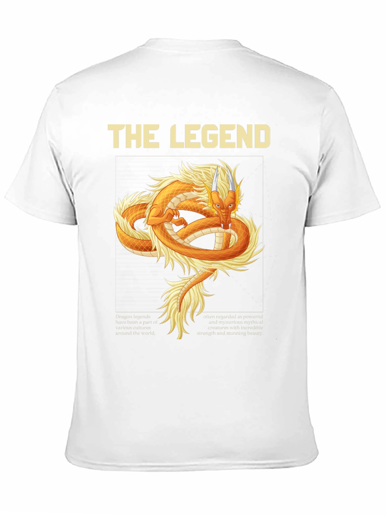 The Legend Dragon Graphic T-Shirt