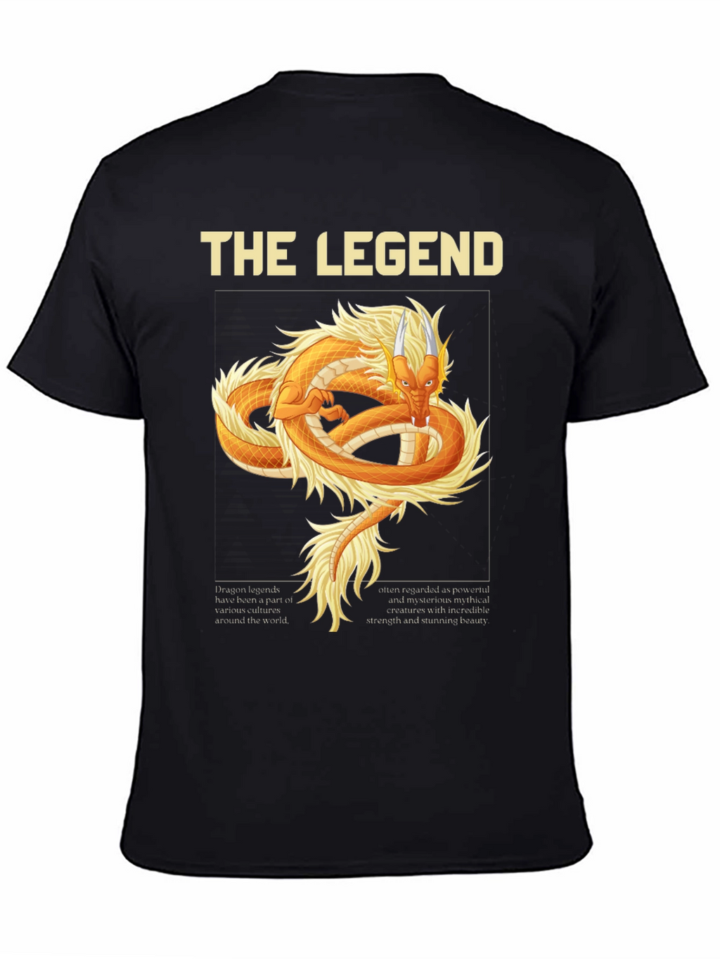 The Legend Dragon Graphic T-Shirt