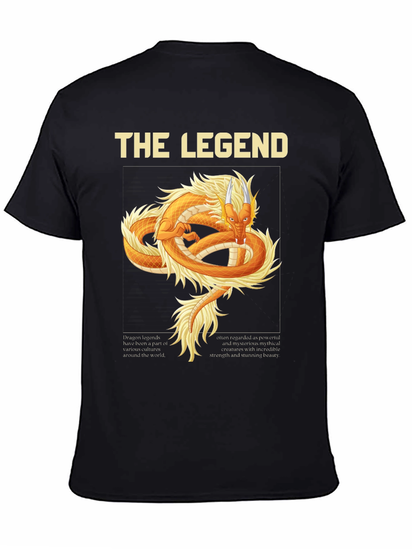 The Legend Dragon Graphic T-Shirt