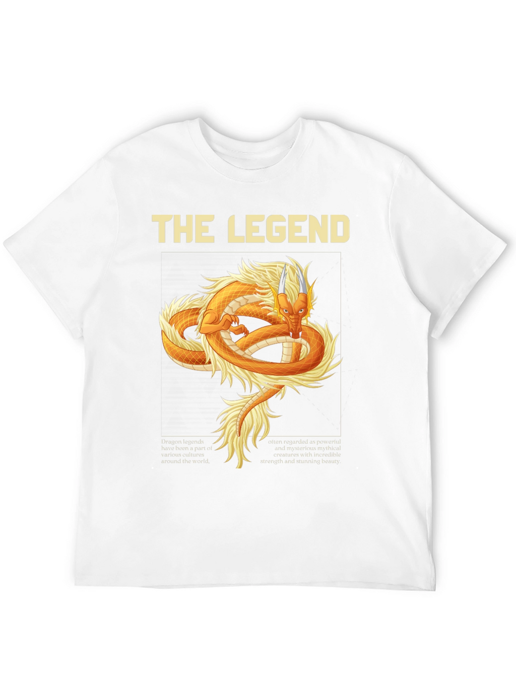 The Legend Dragon Graphic T-Shirt