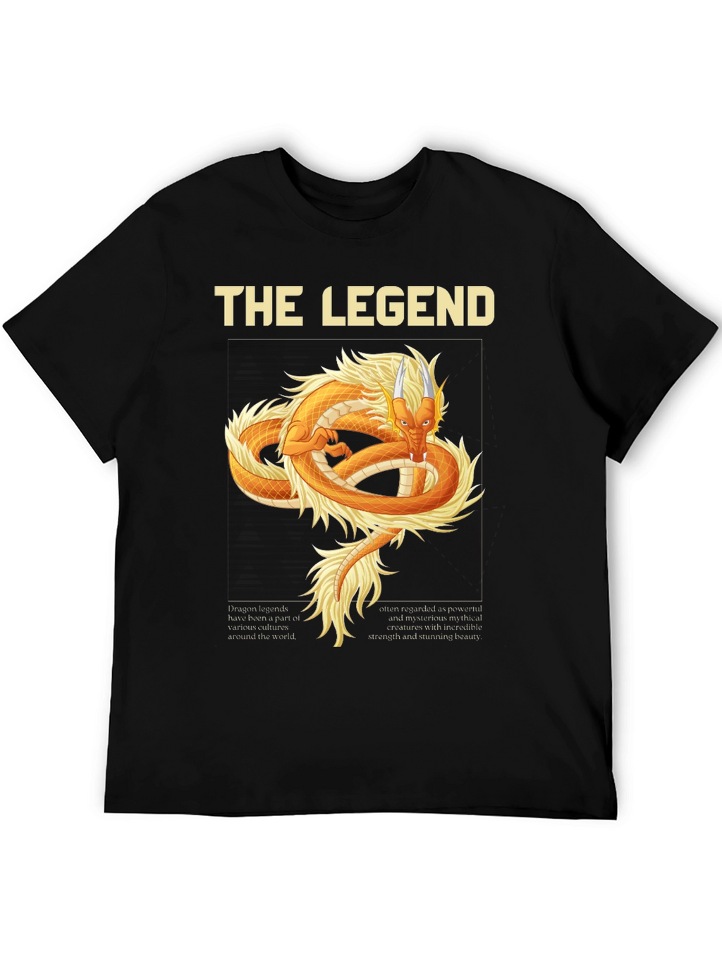 The Legend Dragon Graphic T-Shirt
