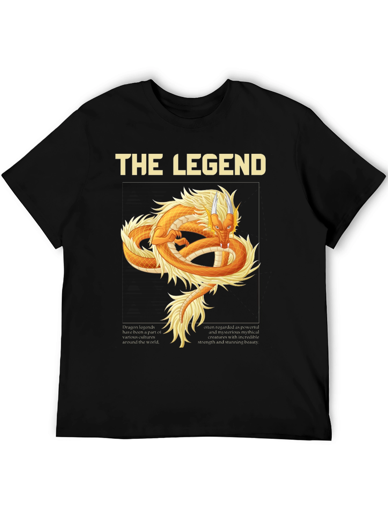 The Legend Dragon Graphic T-Shirt