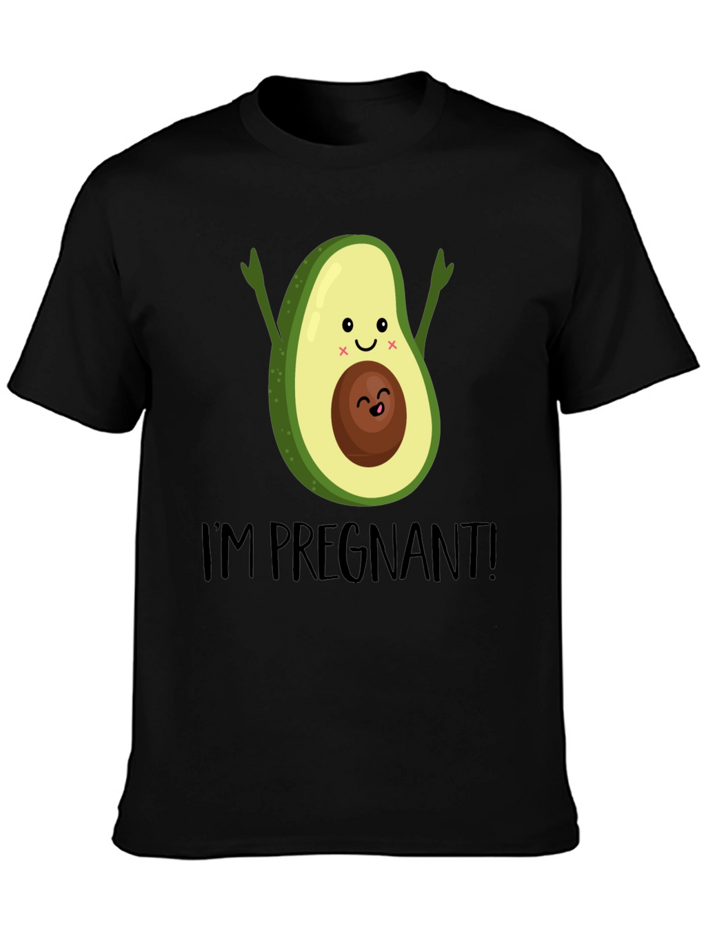 Pregnant Avocado Graphic Tee - Cute Maternity Shirt