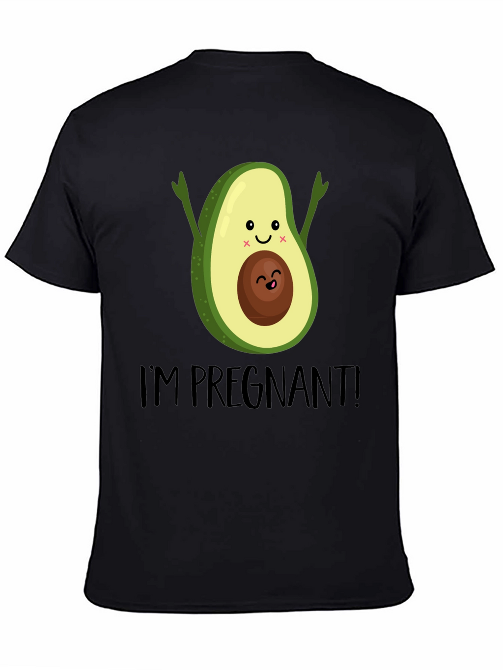 Pregnant Avocado Graphic Tee - Cute Maternity Shirt