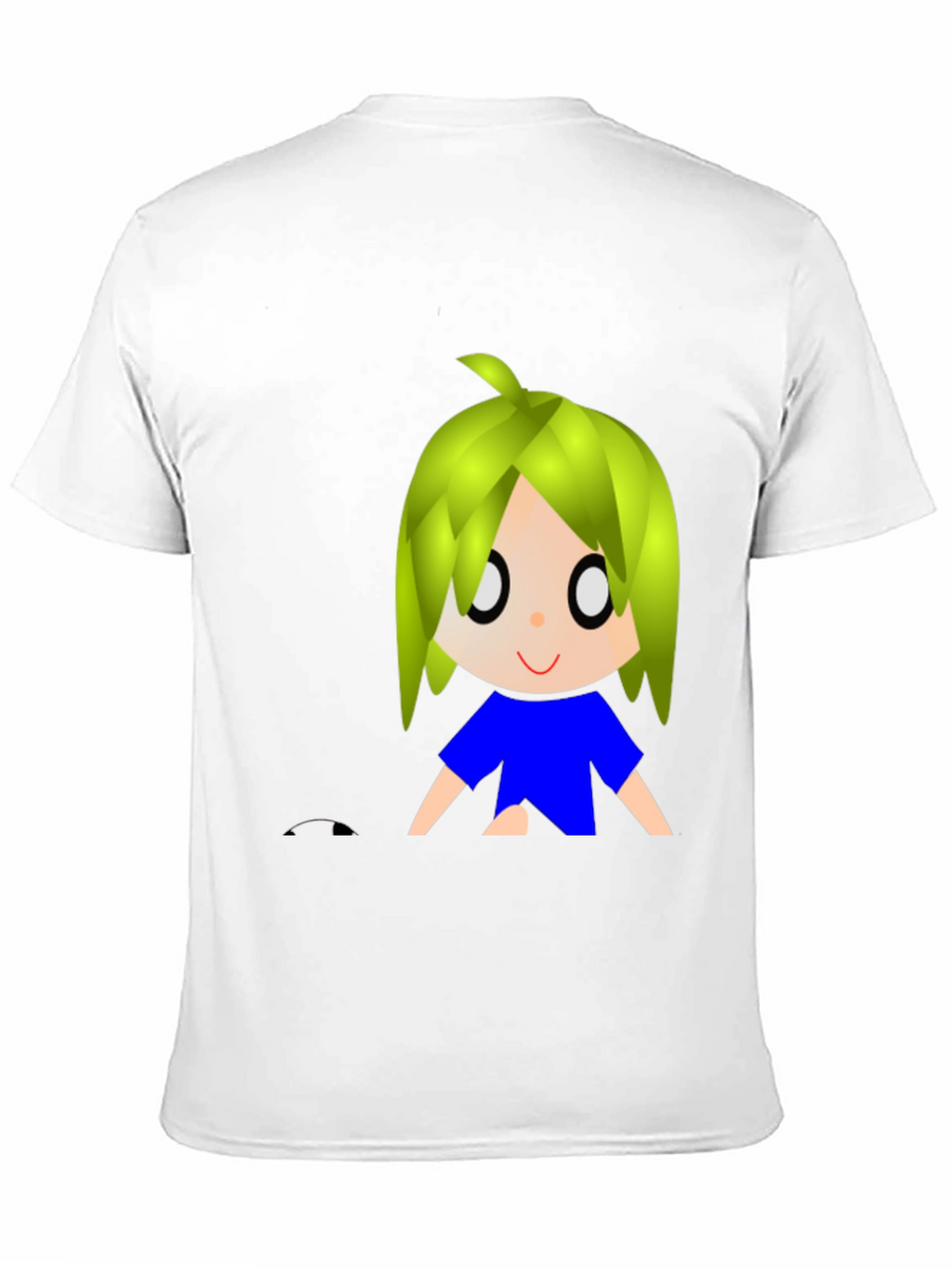 Anime Graphic Black T-Shirt