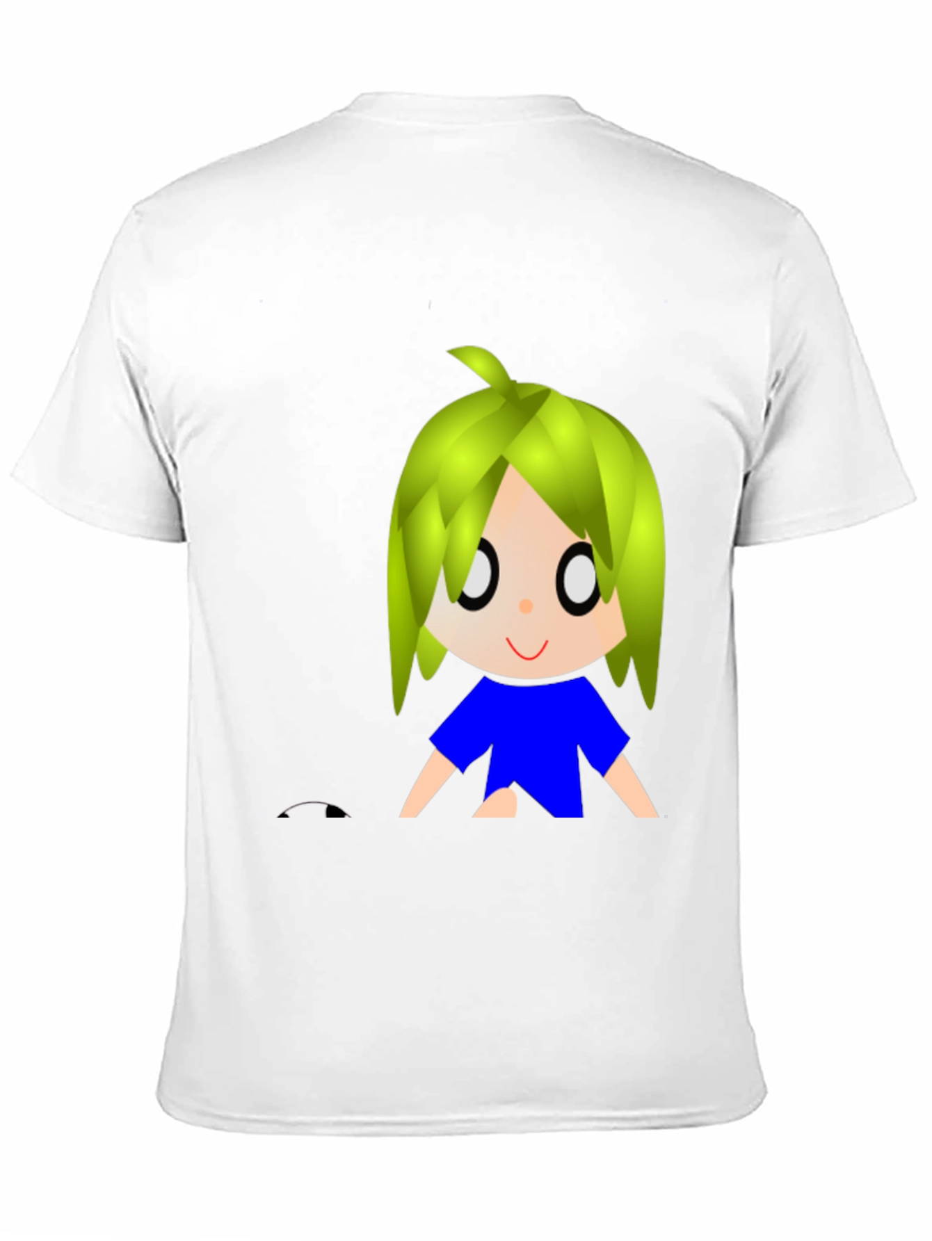 Anime Graphic Black T-Shirt