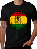 Official Beach Bum Island Attire Black T-Shirt