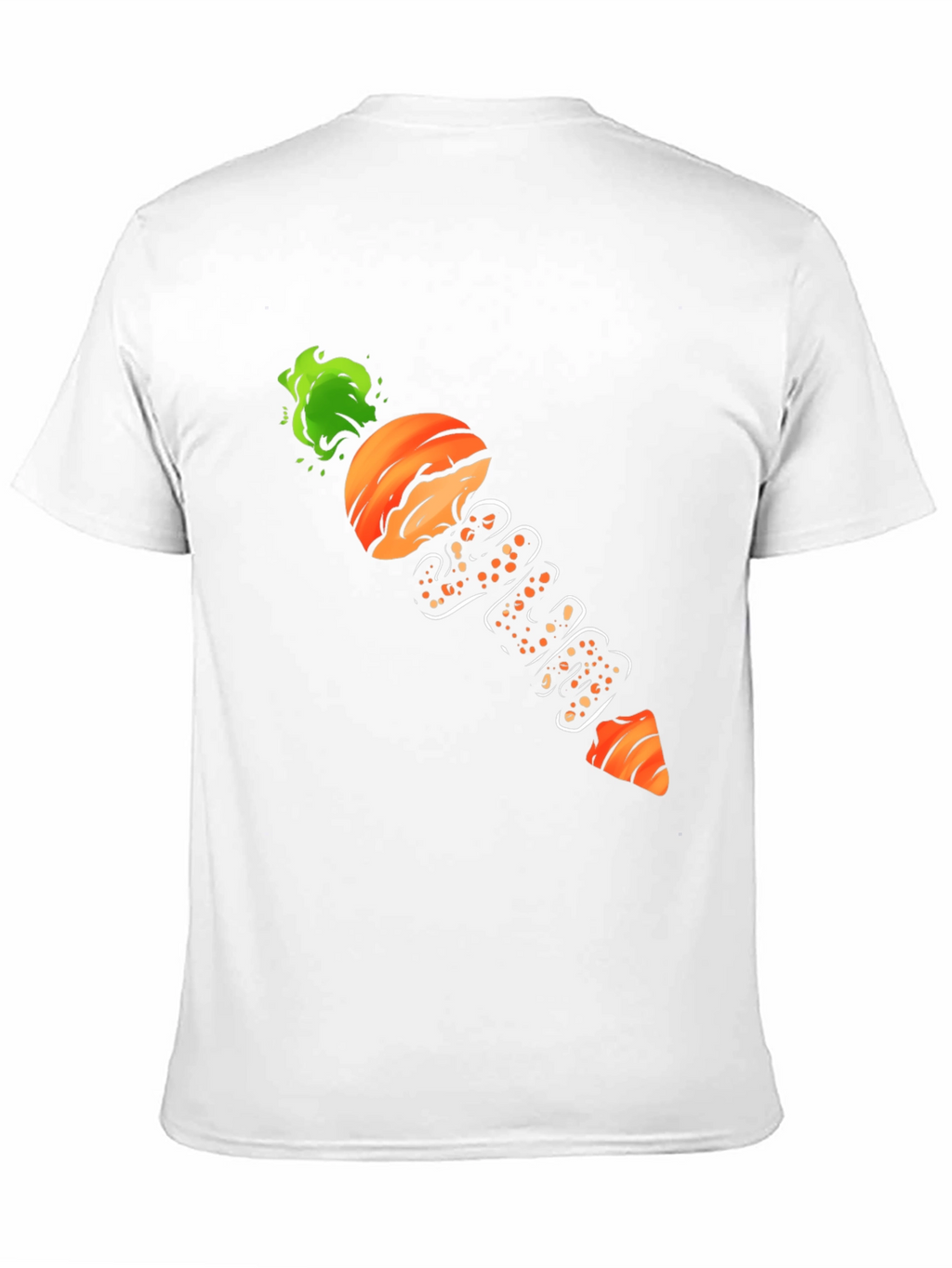 Sliced Carrot Graphic Tee - Black
