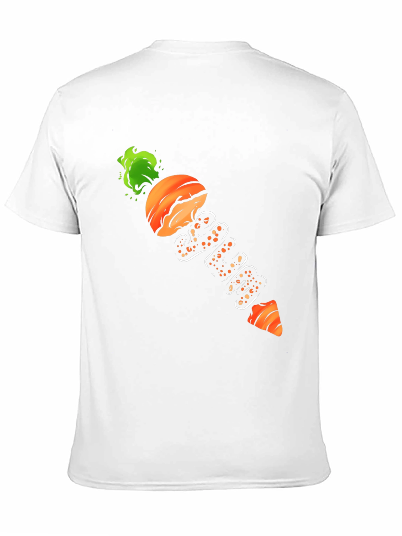 Sliced Carrot Graphic Tee - Black