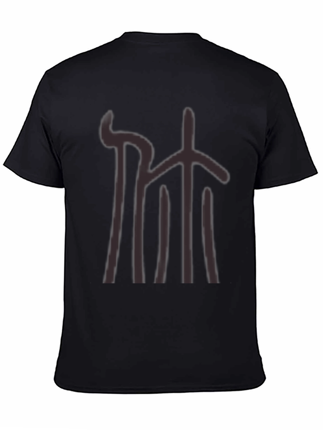 Abstract Graphic Print Tee - Casual Style