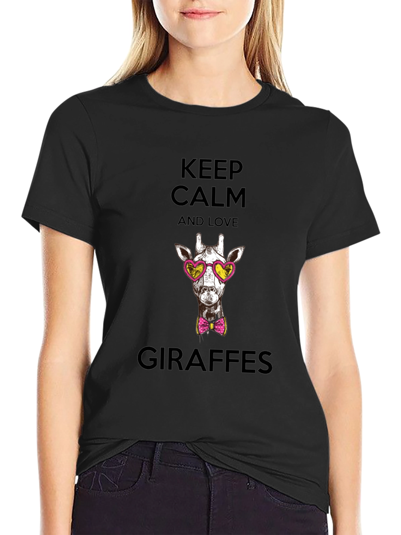 Keep Calm Giraffe T-Shirt