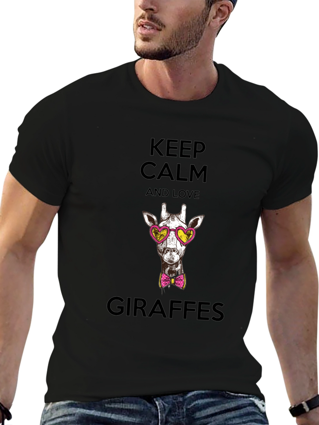 Keep Calm Giraffe T-Shirt