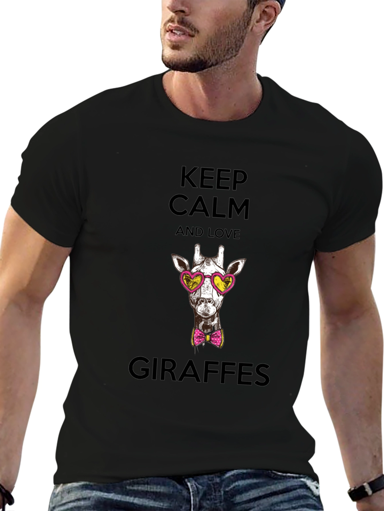 Keep Calm Giraffe T-Shirt