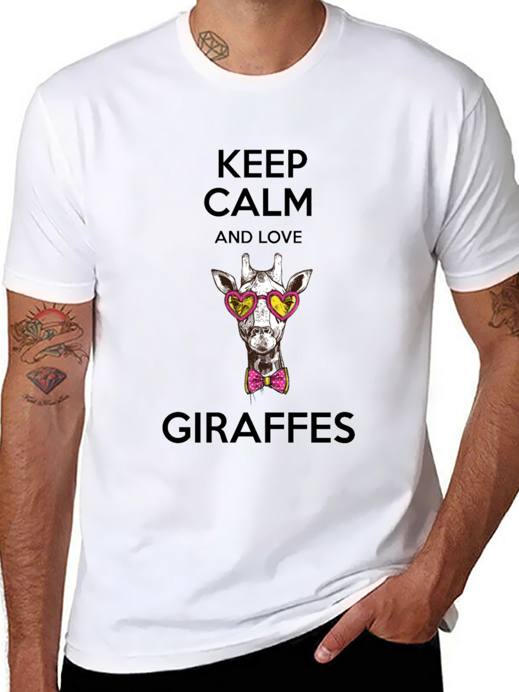 Keep Calm Giraffe T-Shirt