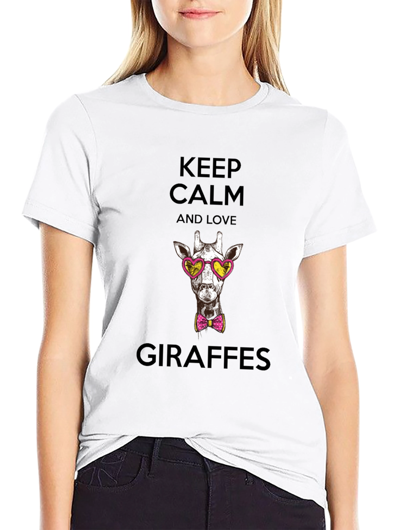 Keep Calm Giraffe T-Shirt