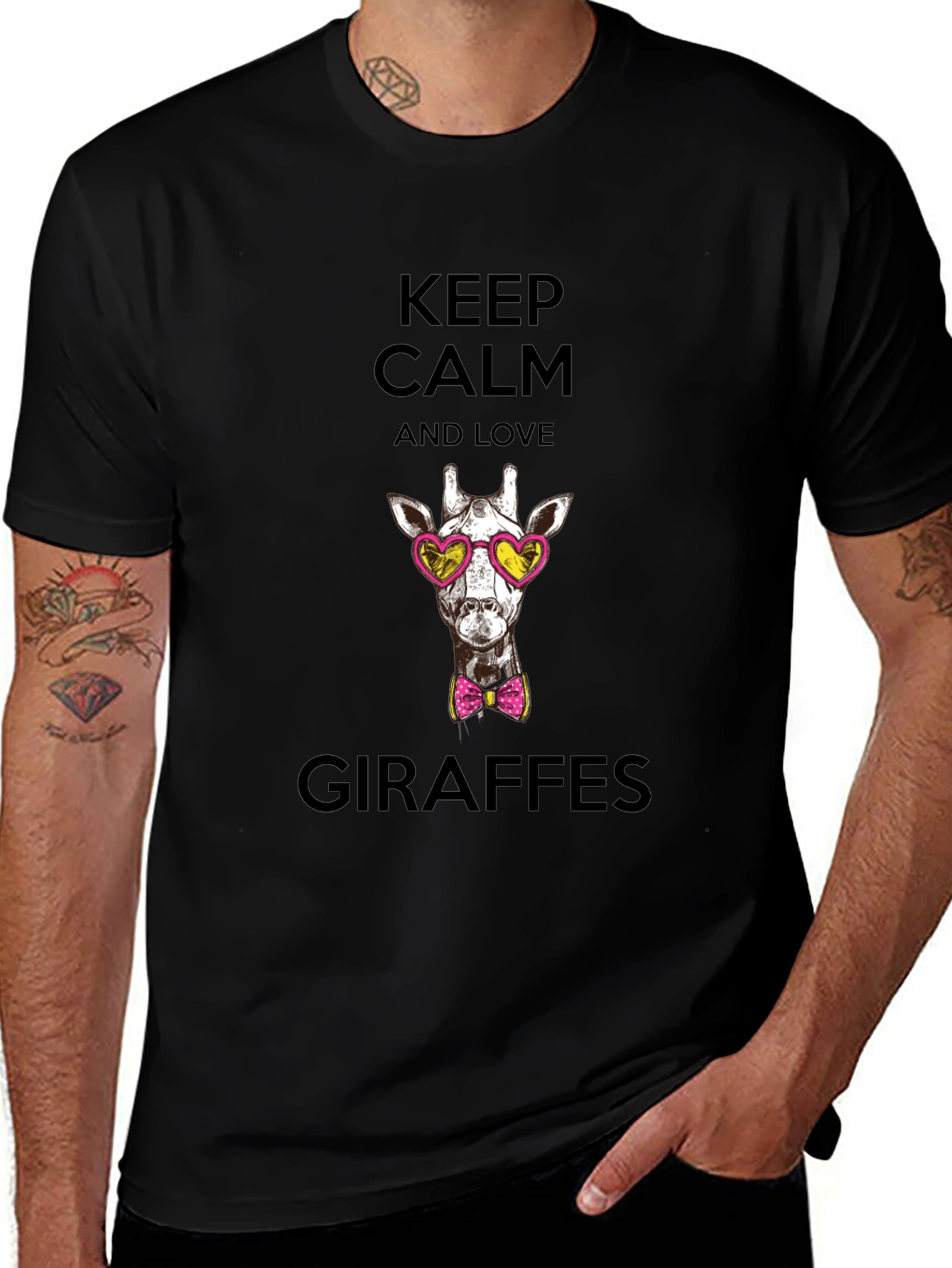 Keep Calm Giraffe T-Shirt