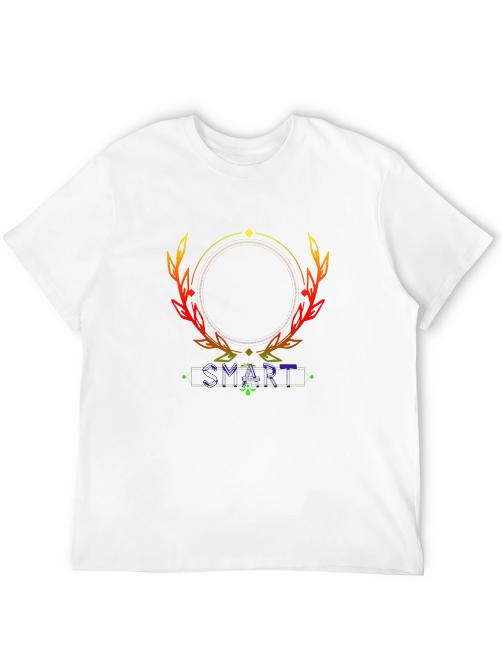 Stylish Black Graphic Tee - SMART Design