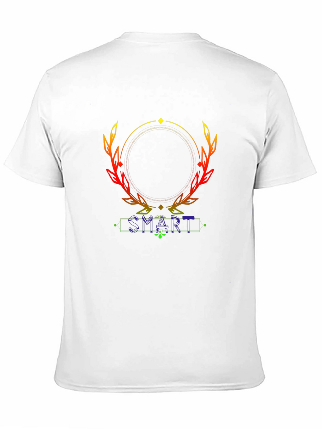 Stylish Black Graphic Tee - SMART Design