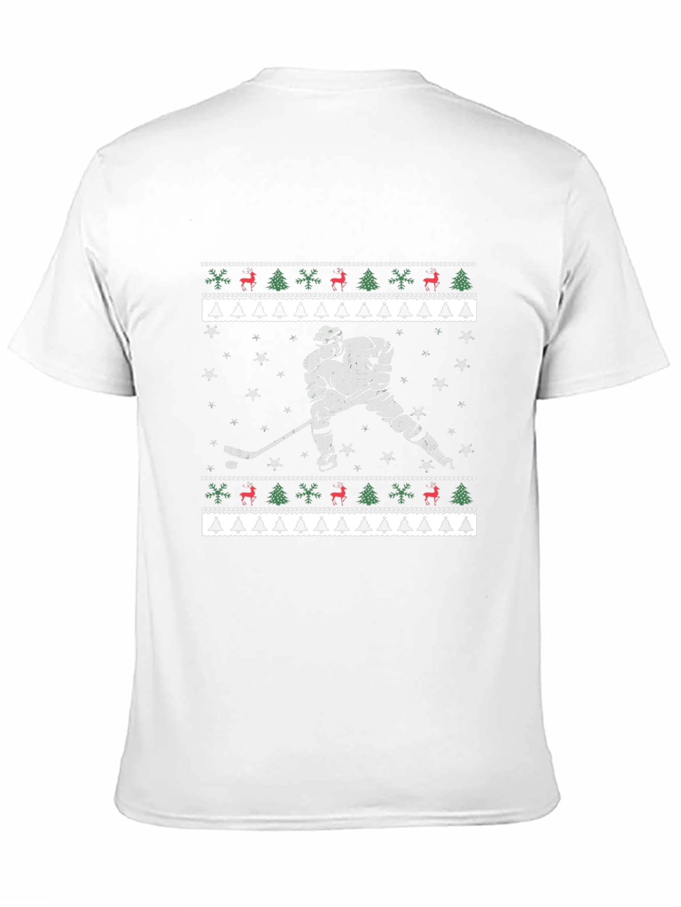 Ugly Christmas Hockey T-Shirt