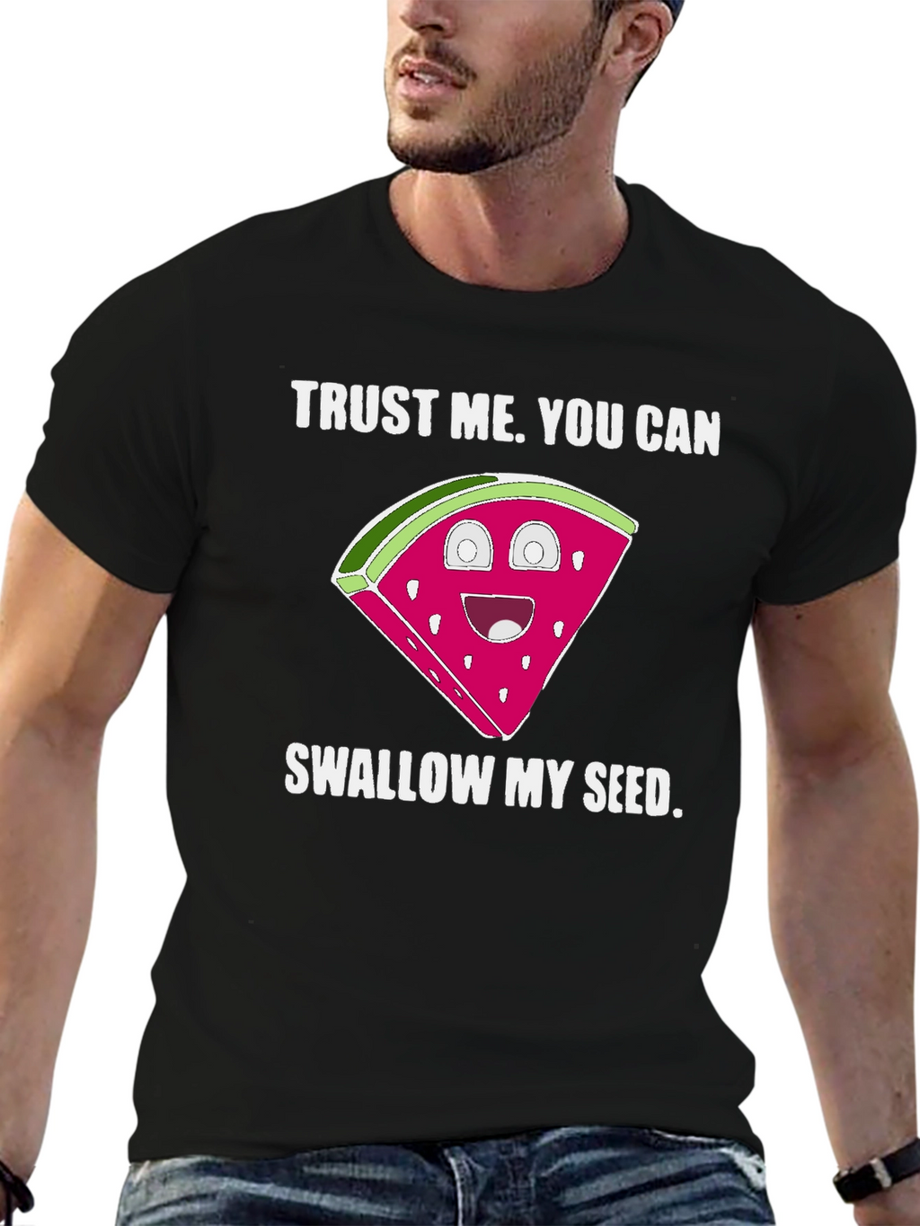 Funny Watermelon Graphic T-Shirt