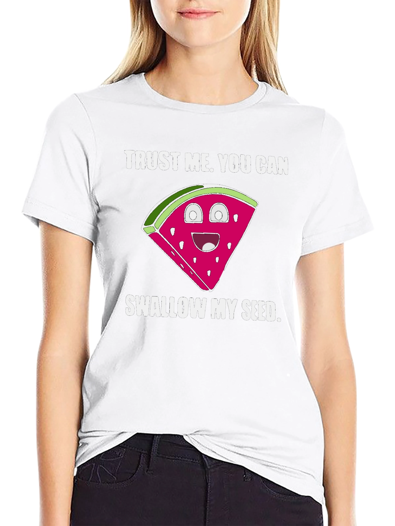 Funny Watermelon Graphic T-Shirt