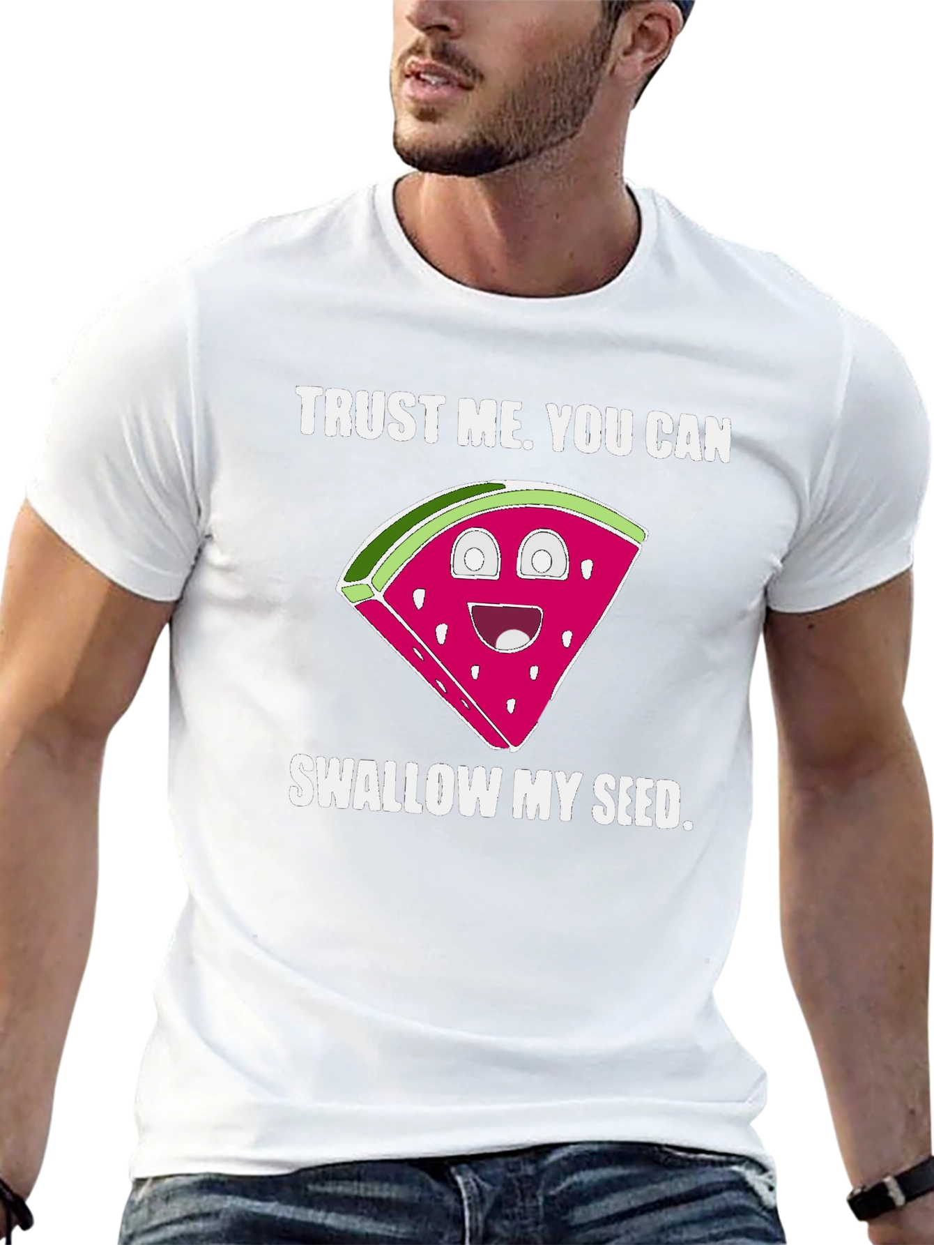 Funny Watermelon Graphic T-Shirt