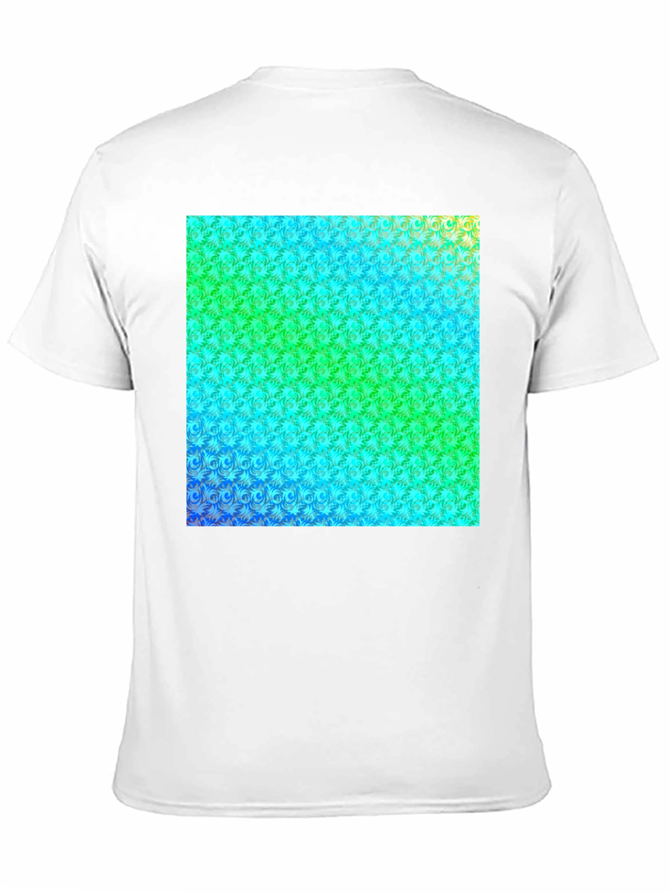 Vibrant Patterned Tee - Modern Graphic Design T-Shirt