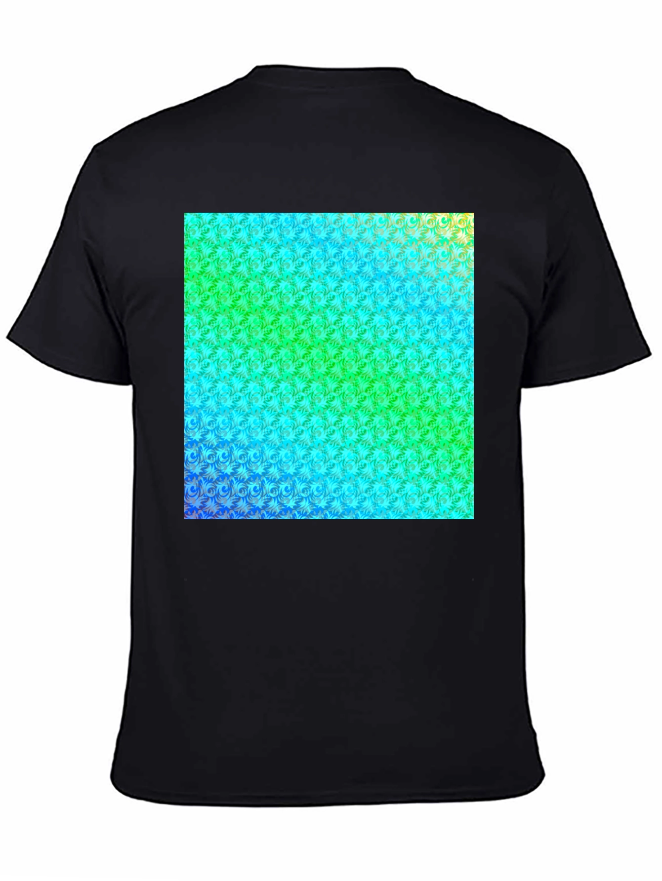 Vibrant Patterned Tee - Modern Graphic Design T-Shirt