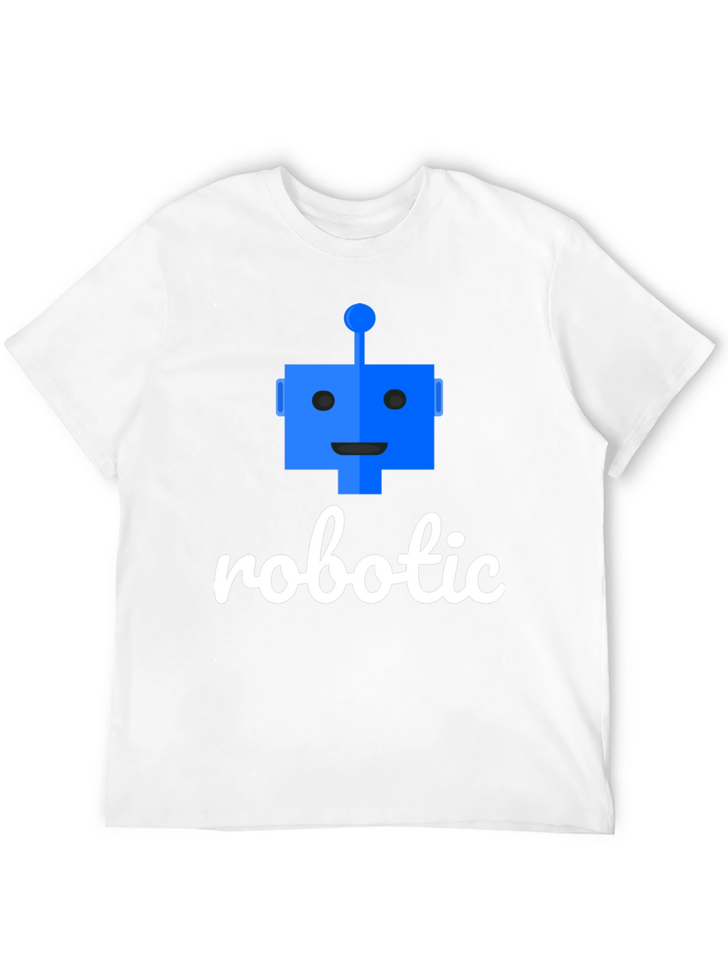 Robotic T-Shirt - Black Cotton Blend Tee