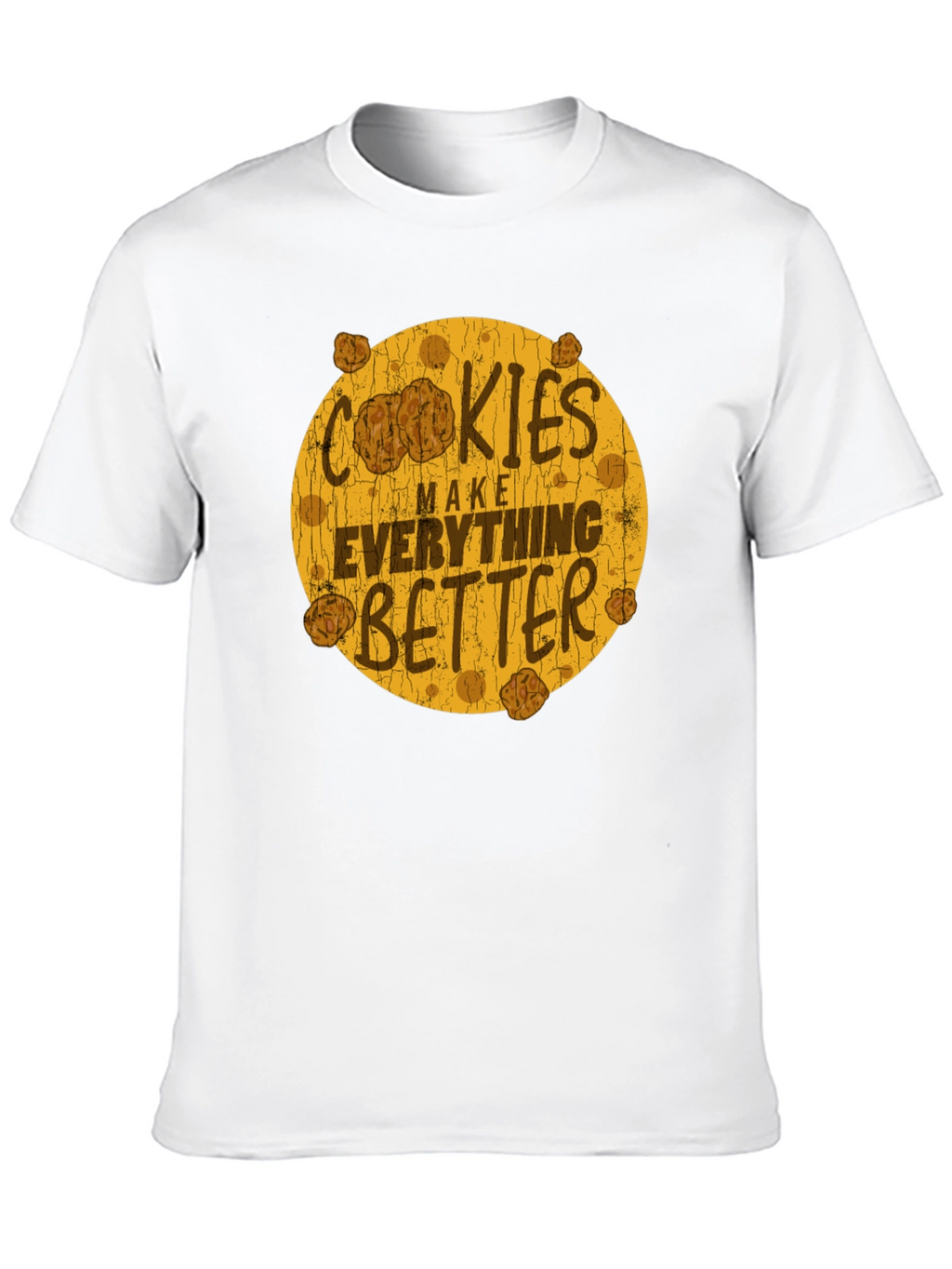Cookies Make Everything Better Black Graphic Tee