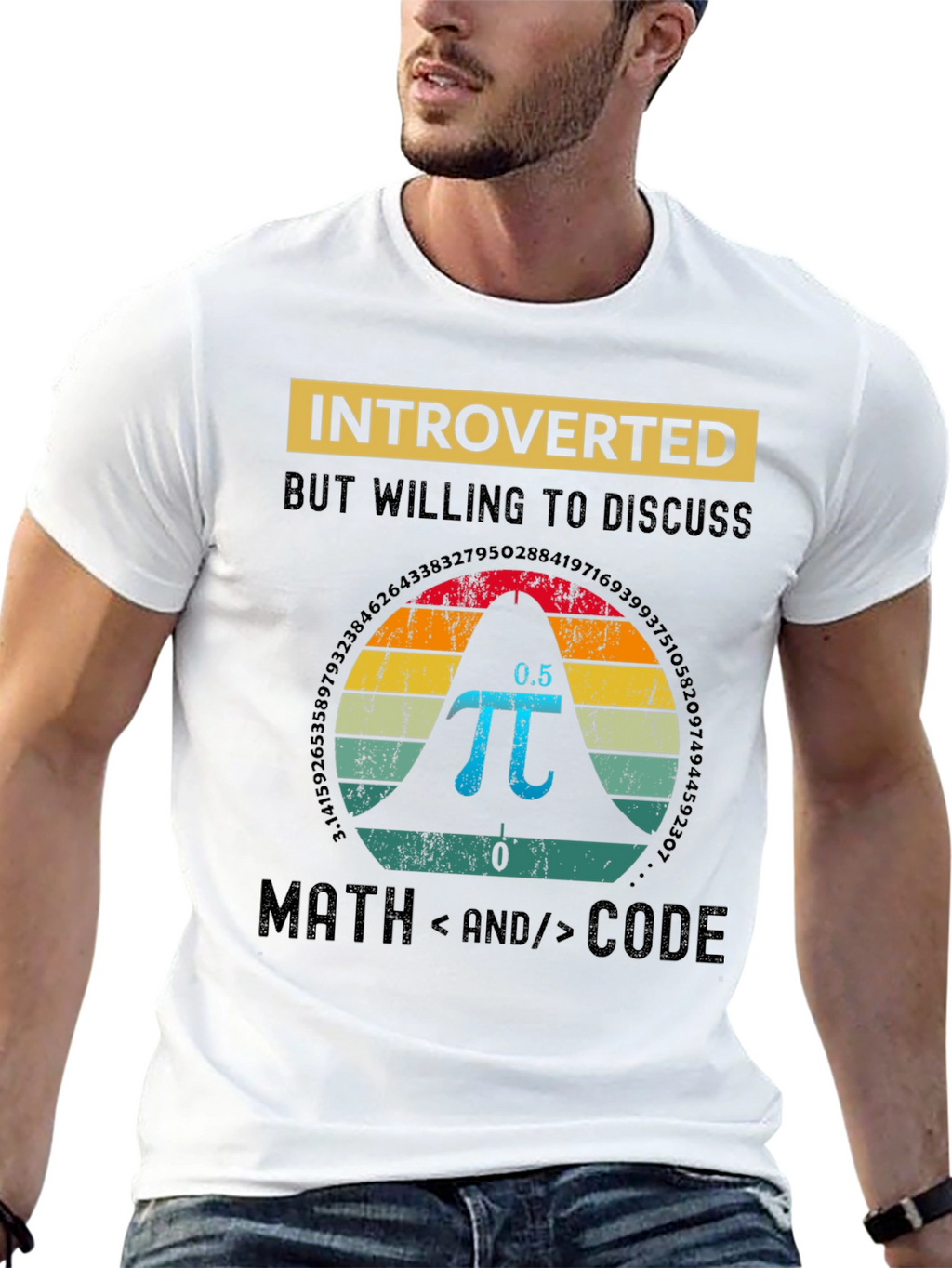 Introverted Math and Code T-Shirt