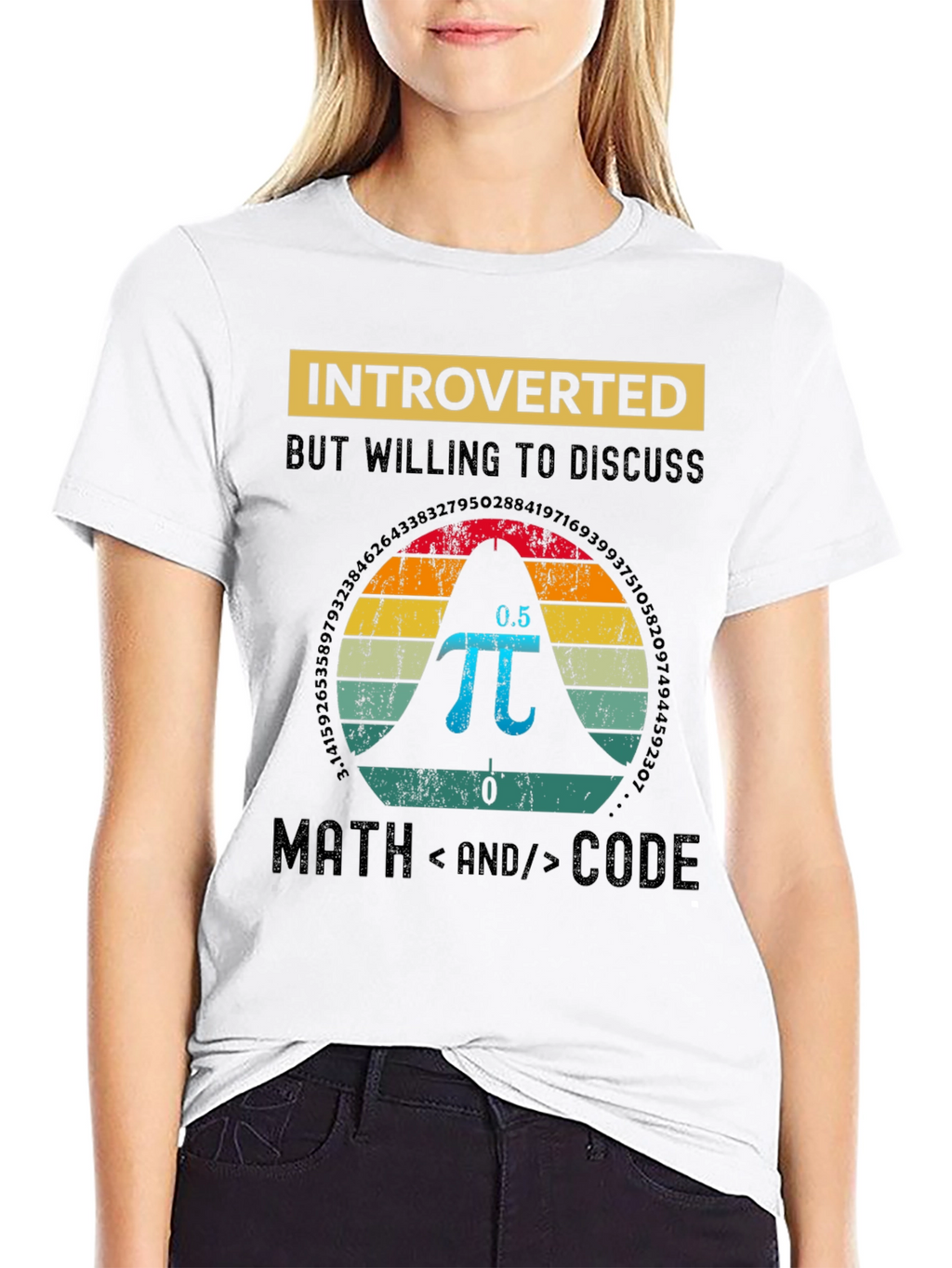 Introverted Math and Code T-Shirt