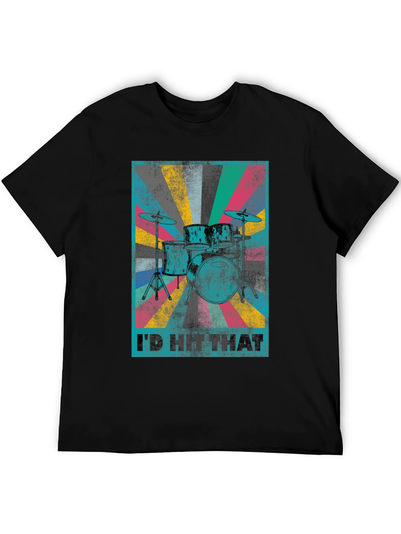 Id Hit That Drum Set T-Shirt