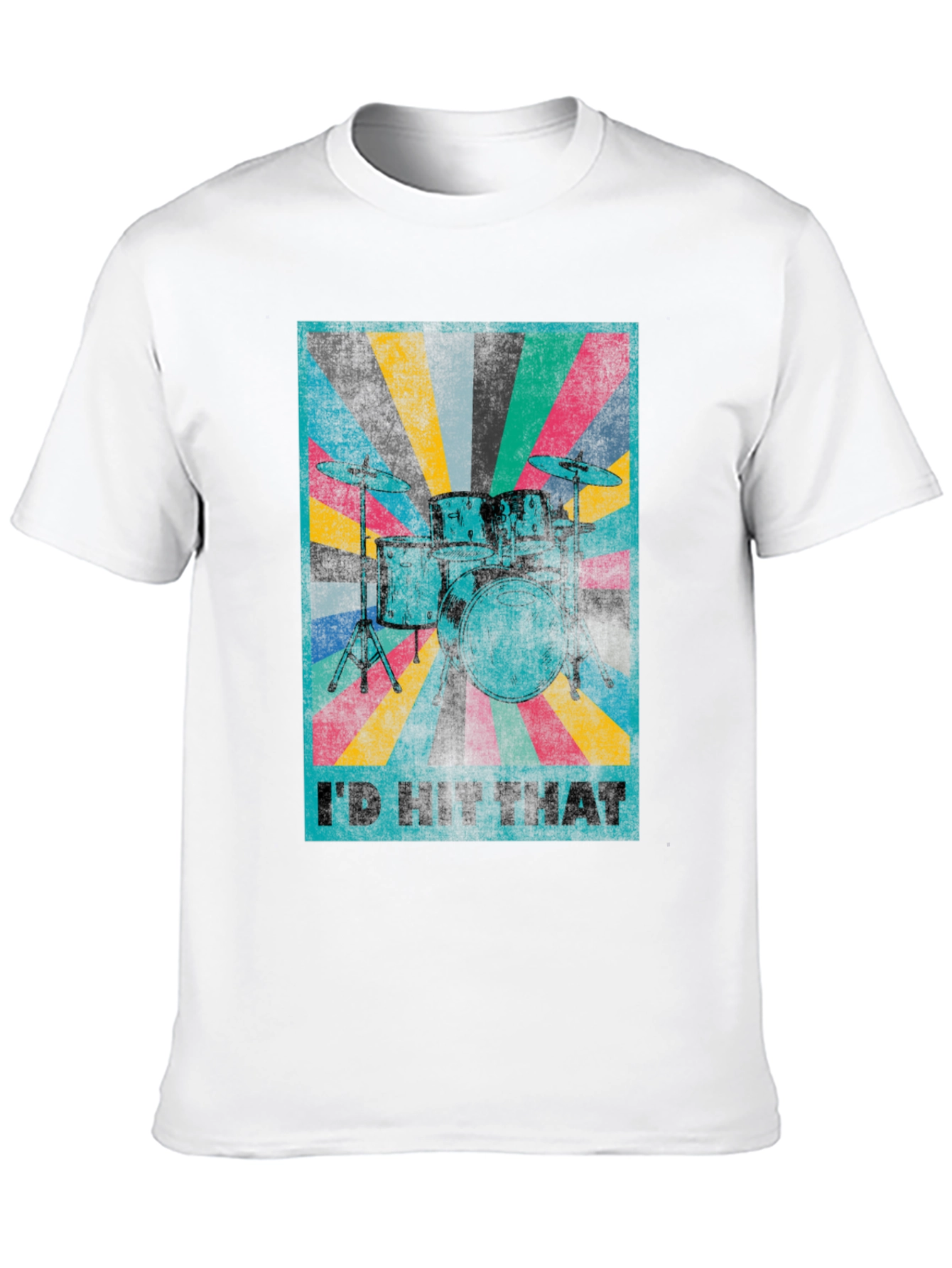 Id Hit That Drum Set T-Shirt
