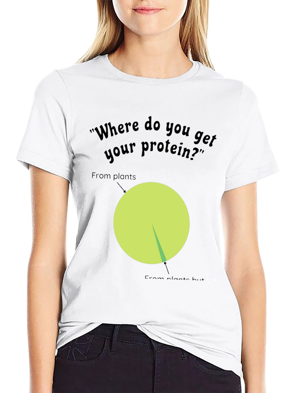 Vegan Protein Source T-Shirt Plant-Based Diet Shirt
