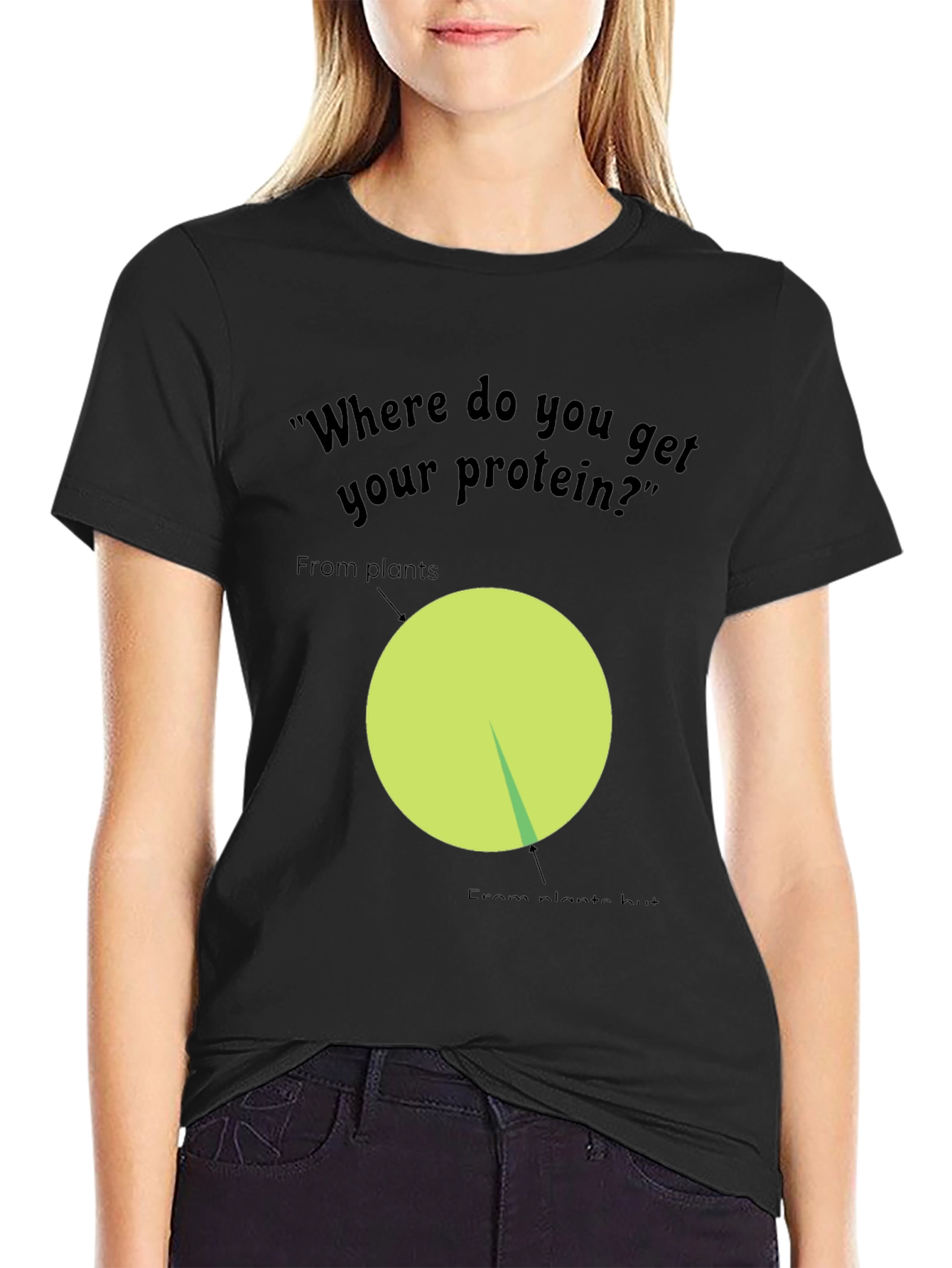 Vegan Protein Source T-Shirt Plant-Based Diet Shirt