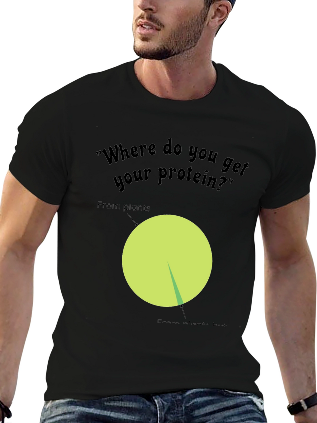 Vegan Protein Source T-Shirt Plant-Based Diet Shirt